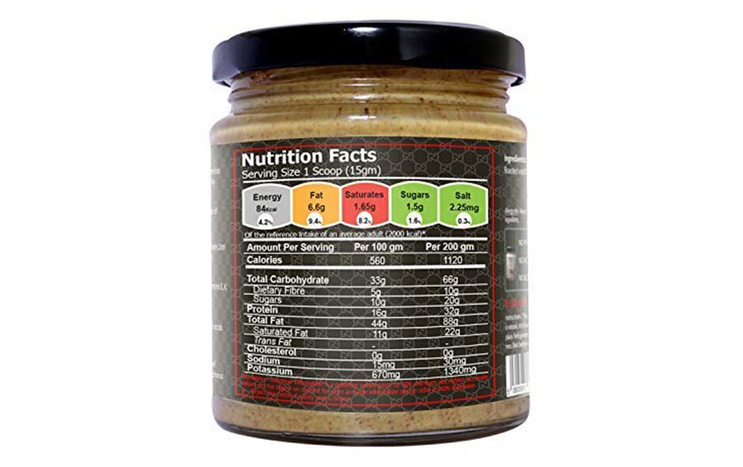 Delicieux All Natural Premium Cashew Butter   Glass Jar  200 grams
